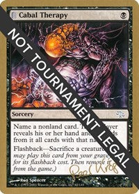 Cabal Therapy - 2003 Peer Kroger (JUD) [World Championship Decks]