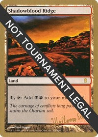 Shadowblood Ridge - 2003 Wolfgang Eder (ODY) [World Championship Decks]