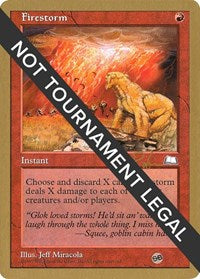 Firestorm - 1998 Ben Rubin (WTH) (SB) [World Championship Decks]