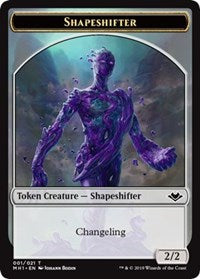 Shapeshifter (001) // Angel (002) Double-sided Token [Modern Horizons]