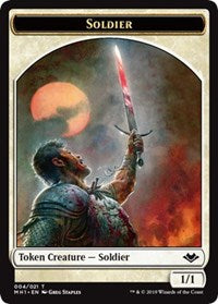 Soldier (004) // Marit Lage (006) Double-sided Token [Modern Horizons]
