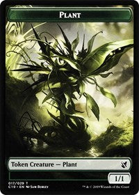 Plant // Morph Double-sided Token [Commander 2019]