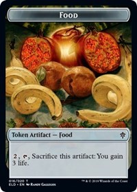 Food Token (16) [Throne of Eldraine]