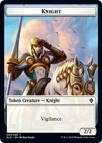 Knight Token [Throne of Eldraine]