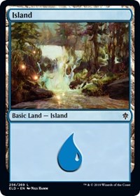 Island (256) [Throne of Eldraine]