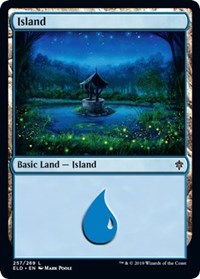 Island (257) [Throne of Eldraine]