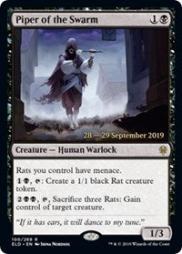 Piper of the Swarm [Throne of Eldraine Promos]