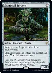 Stonecoil Serpent [Throne of Eldraine Promos]