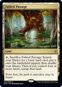 Fabled Passage [Throne of Eldraine Promos]