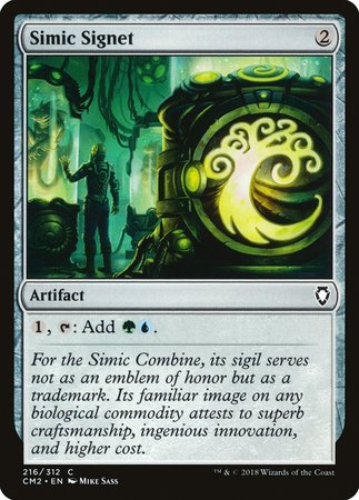 Simic Signet (216) [Commander Anthology Volume II]