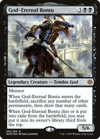 God-Eternal Bontu [War of the Spark Promos]