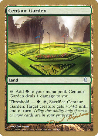 Centaur Garden - 2003 Dave Humpherys (ODY) [World Championship Decks 2003]