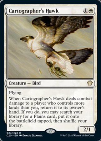 Cartographer's Hawk [Commander 2020]