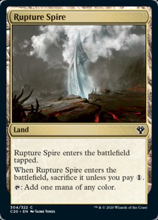 Rupture Spire [Commander 2020]