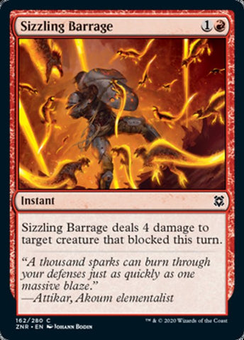 Sizzling Barrage [Zendikar Rising]