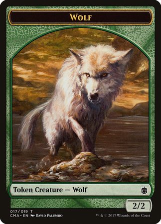 Wolf Token (017) [Commander Anthology Tokens]