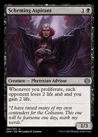 Scheming Aspirant [Phyrexia: All Will Be One]