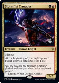 Stormfist Crusader [Promo Pack: Throne of Eldraine]