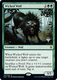 Wicked Wolf [Promo Pack: Throne of Eldraine]