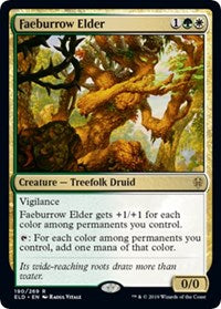 Faeburrow Elder [Promo Pack: Throne of Eldraine]