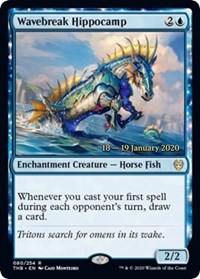 Wavebreak Hippocamp [Prerelease: Theros Beyond Death]