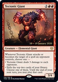 Tectonic Giant [Prerelease: Theros Beyond Death]