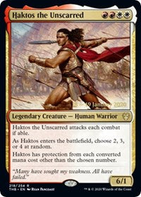 Haktos the Unscarred [Prerelease: Theros Beyond Death]