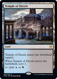 Temple of Deceit [Prerelease: Theros Beyond Death]