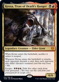 Kroxa, Titan of Death's Hunger [Promo Pack: Theros Beyond Death]