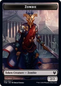 Zombie // Satyr Double-sided Token [Theros Beyond Death]