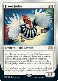 Flavor Judge [Unsanctioned]