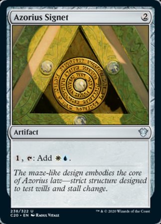 Azorius Signet [Commander 2020]