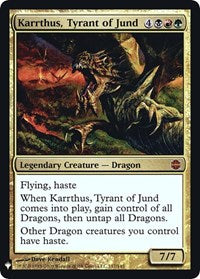Karrthus, Tyrant of Jund [Mystery Booster: Retail Exclusives]