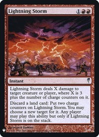 Lightning Storm [Mystery Booster: Retail Exclusives]