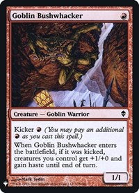 Goblin Bushwhacker [Mystery Booster: Retail Exclusives]