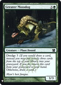 Greater Mossdog [Mystery Booster: Retail Exclusives]