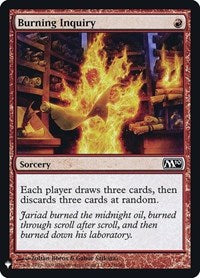 Burning Inquiry [Mystery Booster: Retail Exclusives]