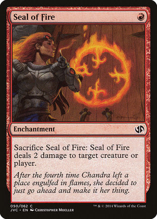 Seal of Fire [Duel Decks Anthology: Jace vs. Chandra]