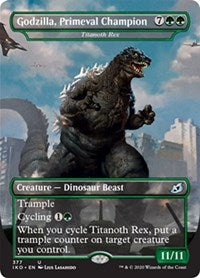 Godzilla, Primeval Champion - Titanoth Rex [Ikoria: Lair of Behemoths]