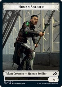 Human Soldier Token (004) [Ikoria: Lair of Behemoths]