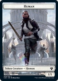 Human Token [Commander 2020]