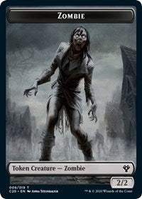 Zombie Token [Commander 2020]
