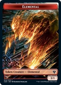 Elemental Token (010) [Commander 2020]