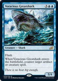 Voracious Greatshark [Prerelease Cards]