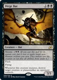 Dirge Bat [Prerelease Cards]
