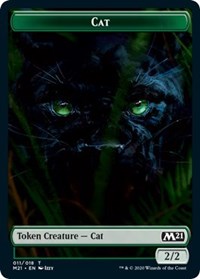 Cat (011) Token [Core Set 2021]