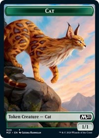Cat (020) Token [Core Set 2021]