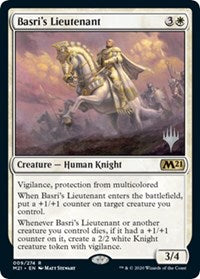 Basri's Lieutenant [Promo Pack: Core Set 2021]