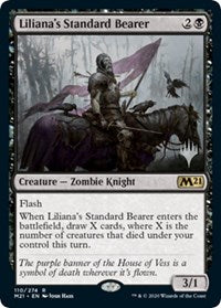 Liliana's Standard Bearer [Promo Pack: Core Set 2021]