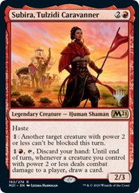 Subira, Tulzidi Caravanner [Promo Pack: Core Set 2021]